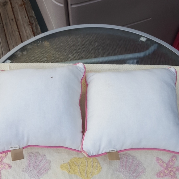 PB Teen soft cotton LOVE pillows - Picture 2 of 2